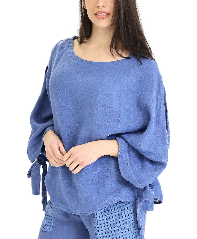 Unbeatable Prices Linen Split Sleeve Top