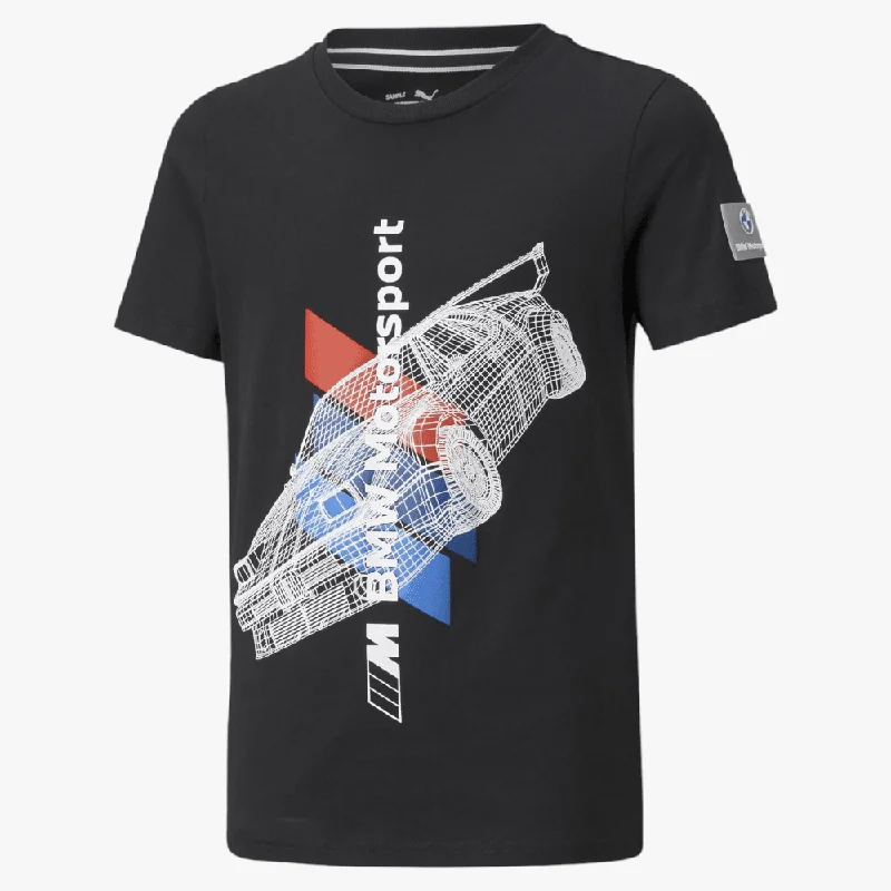 Weekend Extravaganza: Shop Now Puma Boys Bmw Mms Street Cat Short Sleeve Tee Black Weekend Extravaganza: Shop Now Puma Boys Bmw Mms Street Cat Short Sleeve Tee Black