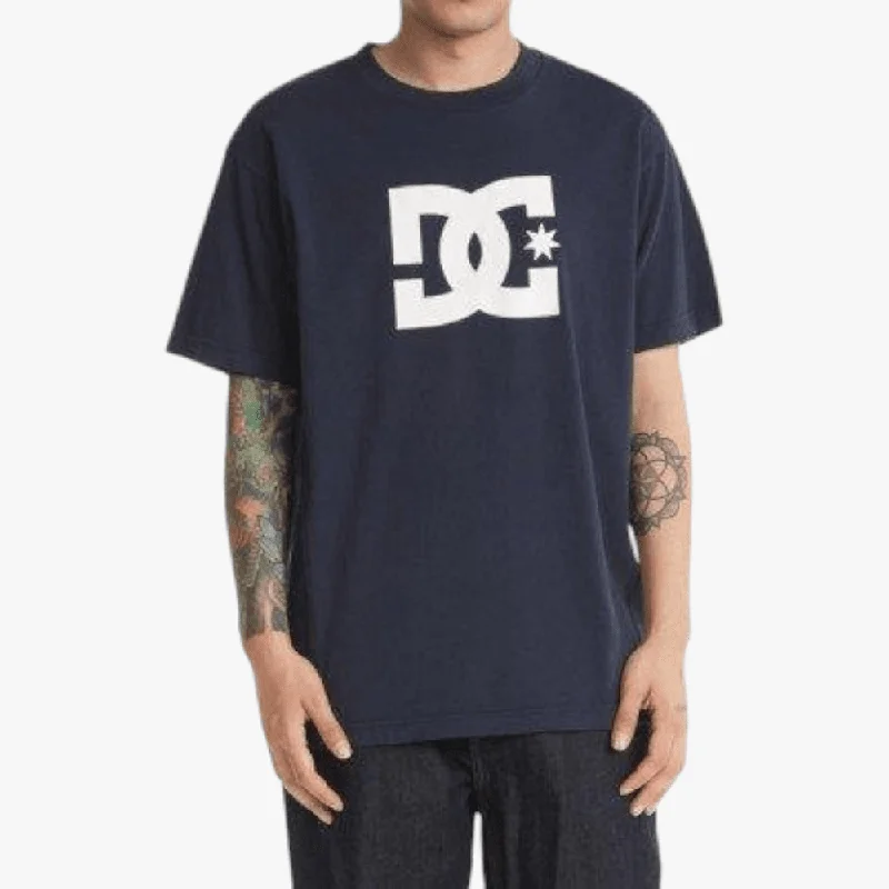 Online Exclusive Dc Mens Dc Star Short Sleeve Tee Navy Blazer