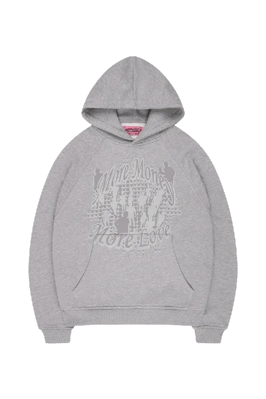 Weekend Savings Spectacle DAWN DUSK HOODIE GREY MELANGE