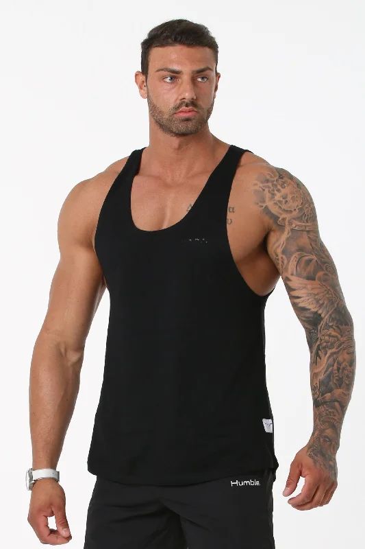 Weekend Special Lax Singlet - Black