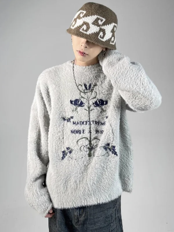 Weekend Deals That Sizzle [ASHDARK] Mohair Neck Sweater na1739