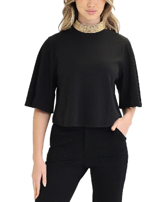 Today Only Mock Neck Blouse
