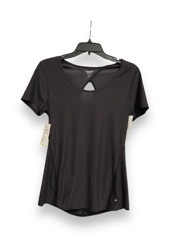 Weekend Deals That Wow Athletic Top Short Sleeve By Old Navy In Grey, Size: S