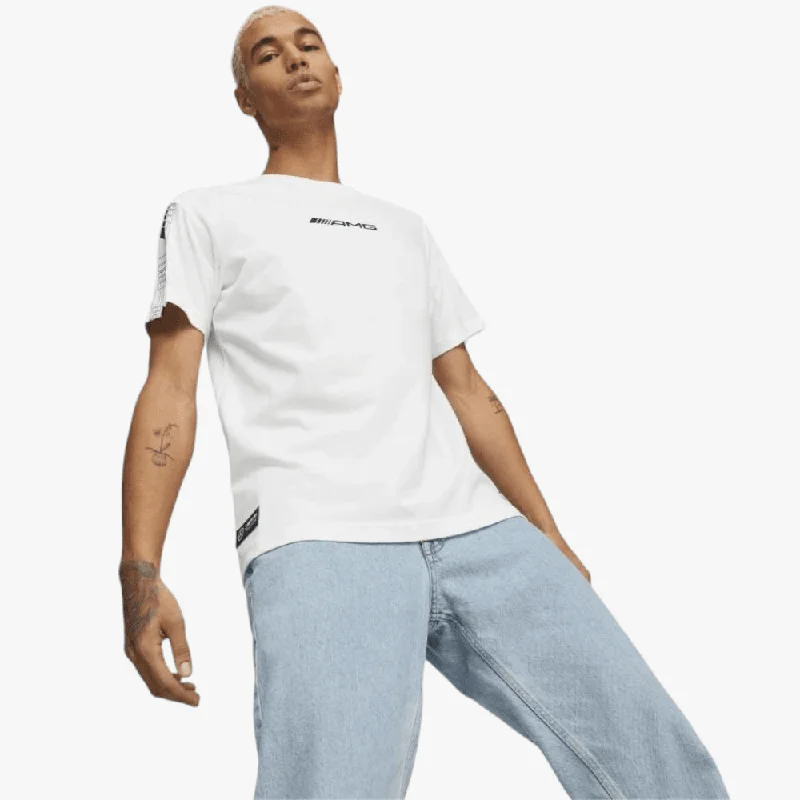 Weekend Discounts to Relish Puma Mens Mapf1 Mt7 Short Sleeve Tee White