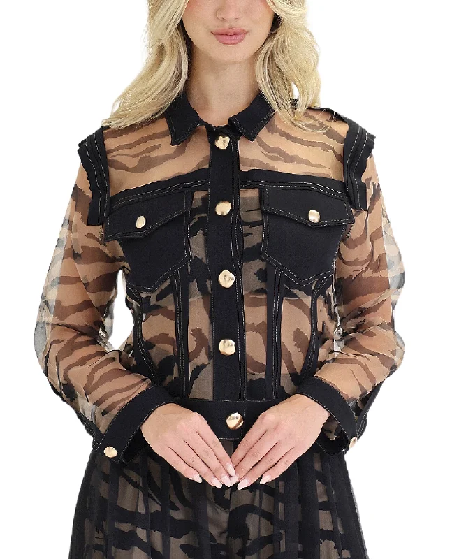 Weekend Specials to Love Animal Print Blouse