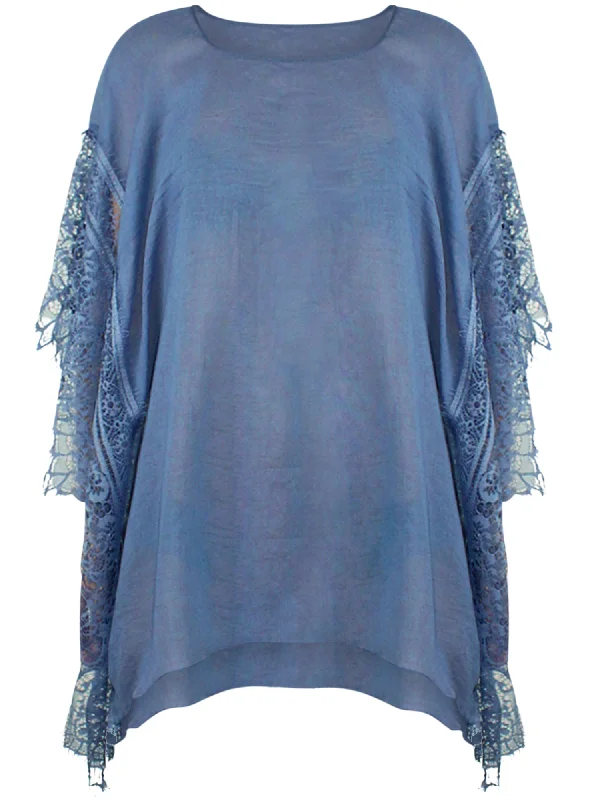 Sheer Romance Swim Beach Cover Up Top