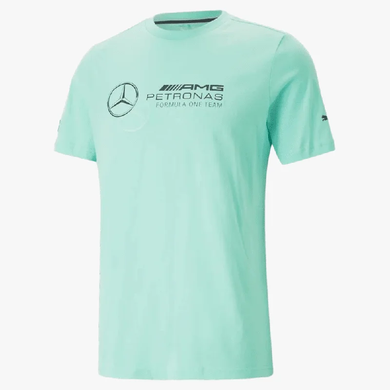 Unwind with Weekend Discounts Puma Mens Mapf1 Logo Short Sleeve Tee Mint