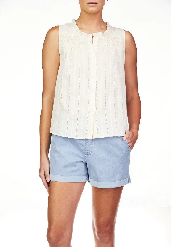 Sanctuary Sunny Sleeveless Top BIRCH