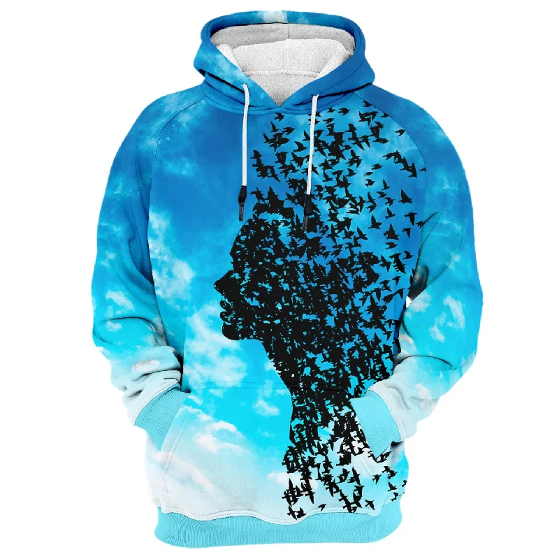 Weekend Bargains Just for You Artistic Soaring Hoodie
