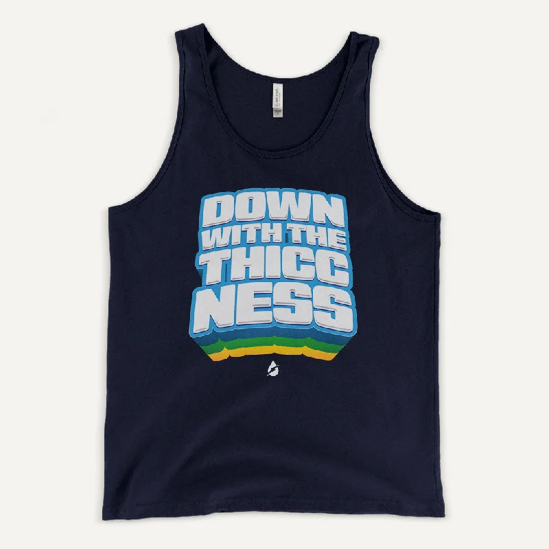 Special Price Down With The Thiccness Men's Tank Top