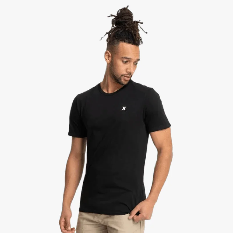 Don’t Miss Out Hurley Mens H20 Dri Icon Short Sleeve Tee Black