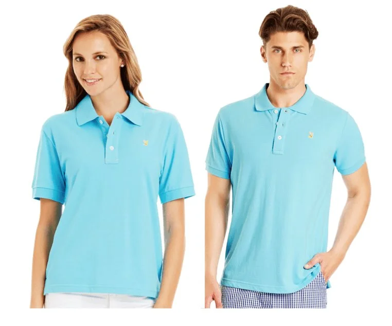 Aqua Polo Shirt