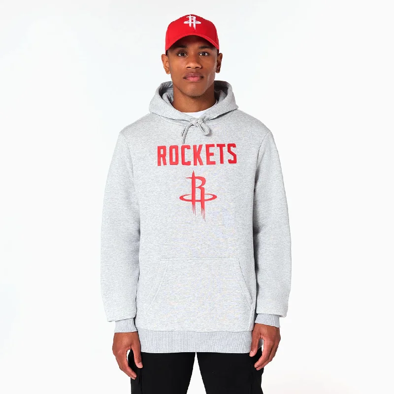 Weekend Savings Sensation Houston Rockets NBA Grey Pullover Hoodie