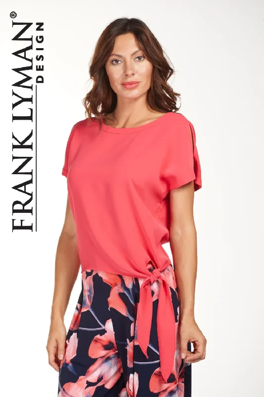 Frank Lyman Top Style 181224-CRL Coral