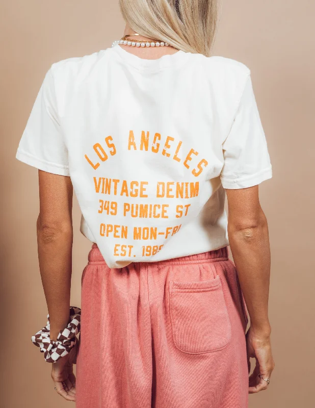 Vintage Denim Graphic Tee