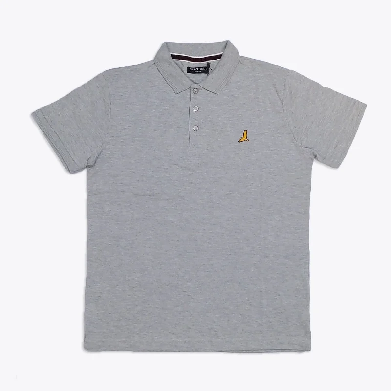 Final Sale BS - Men 'Grey' Housemark Slim Fit Polo BS77