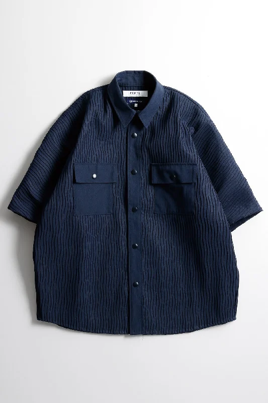 Weekend Savings Spectacular PLEATED MILITARY S/S SHIRT
