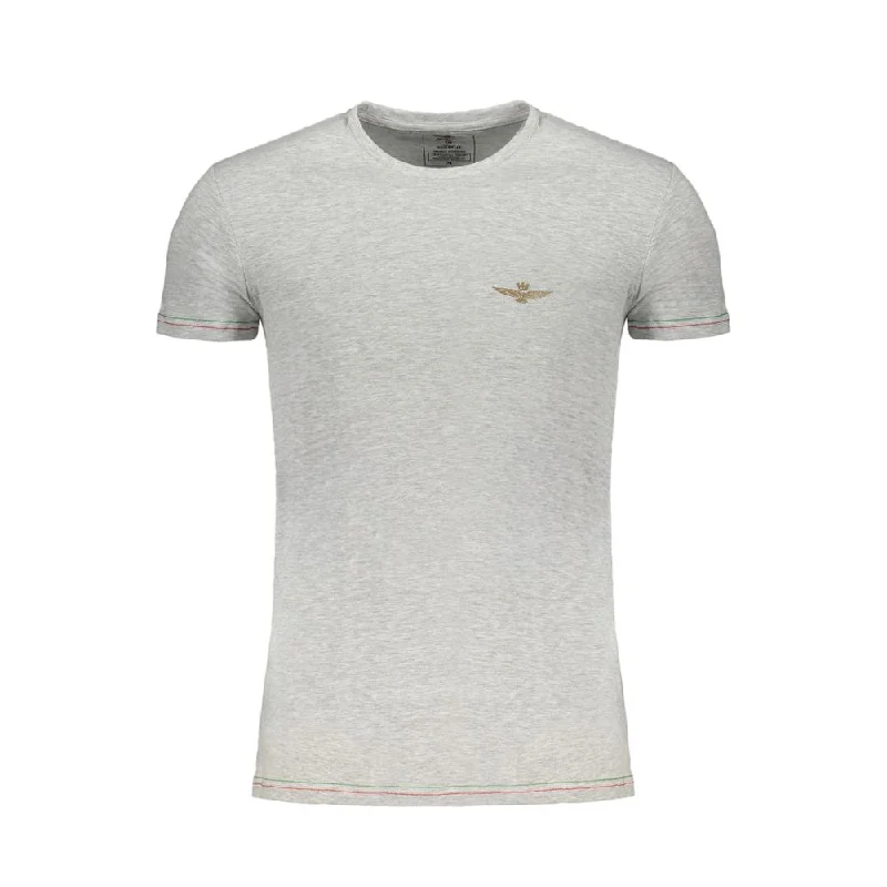 Weekend Offers That Dazzle Aeronautica Militare  Cotton Men's T-Shirt