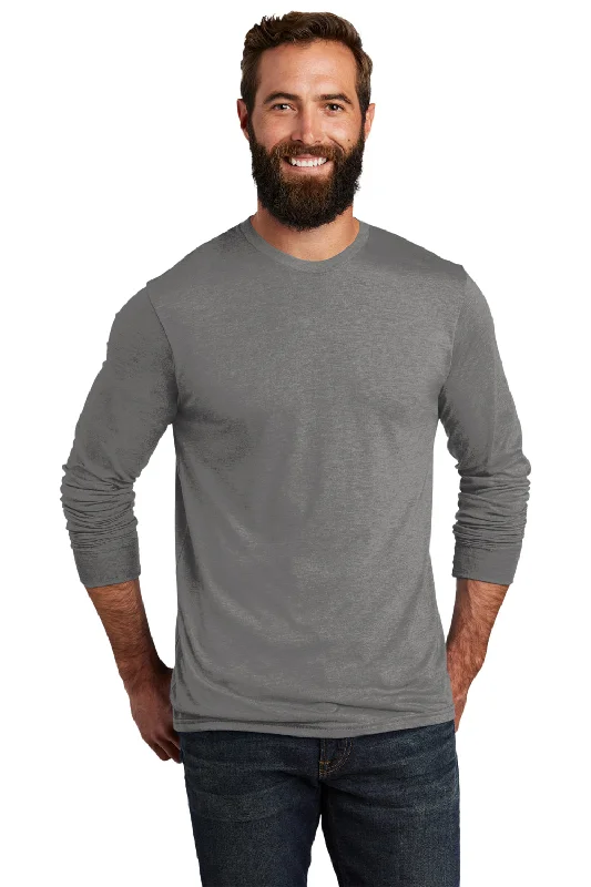 Limited Time Offer Allmade Mens Long Sleeve Crewneck T-Shirt - Aluminum Grey