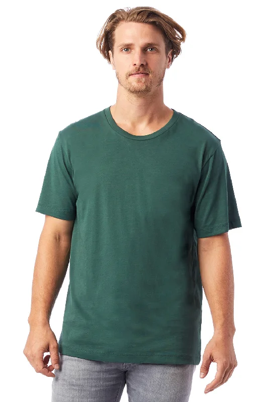 Weekend Specials You Can't Miss Alternative Mens Go To Jersey Short Sleeve Crewneck T-Shirt - Pine Green Weekend Specials You Can't Miss Alternative Mens Go To Jersey Short Sleeve Crewneck T-Shirt - Pine Green