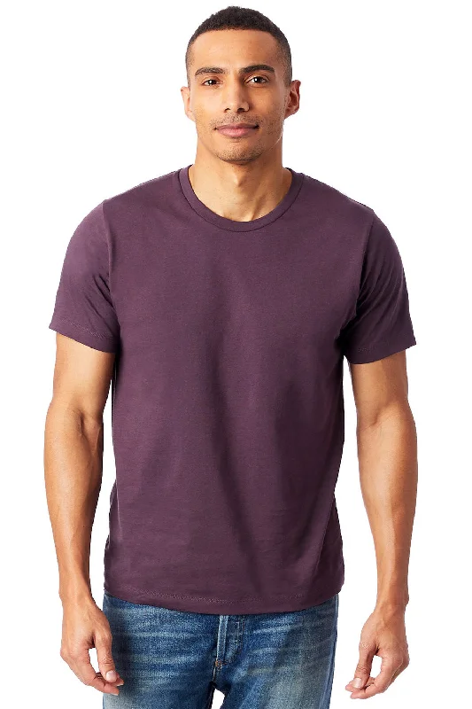 Weekend Discounts Worth Grabbing Alternative Mens Go To Jersey Short Sleeve Crewneck T-Shirt - Dark Purple Weekend Discounts Worth Grabbing Alternative Mens Go To Jersey Short Sleeve Crewneck T-Shirt - Dark Purple