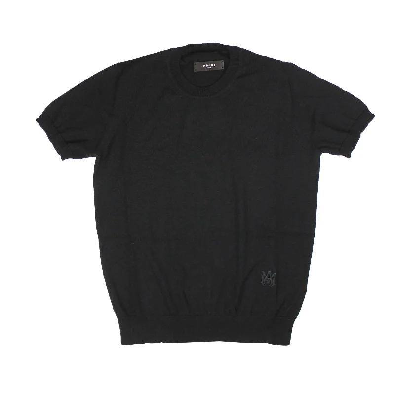 Overstock Sale Amiri Ma Embroidered Tee - Black