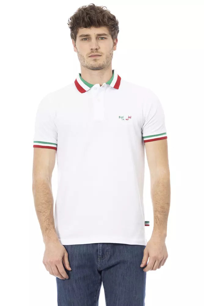 Mega Sale Baldinini Trend  Cotton Polo Men's Shirt