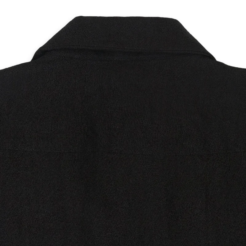 Quick Sale BARRIO LINEN WITH BONE BUTTONS BLACK BUTTON-DOWN SHIRT