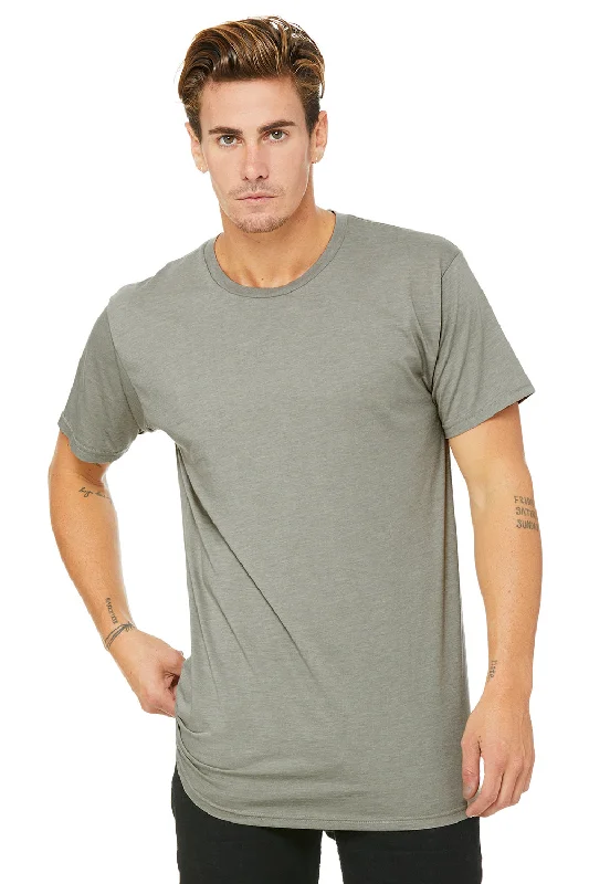 Weekend Specials to Savor Bella + Canvas Mens Long Body Urban Short Sleeve Crewneck T-Shirt - Heather Stone Weekend Specials to Savor Bella + Canvas Mens Long Body Urban Short Sleeve Crewneck T-Shirt - Heather Stone