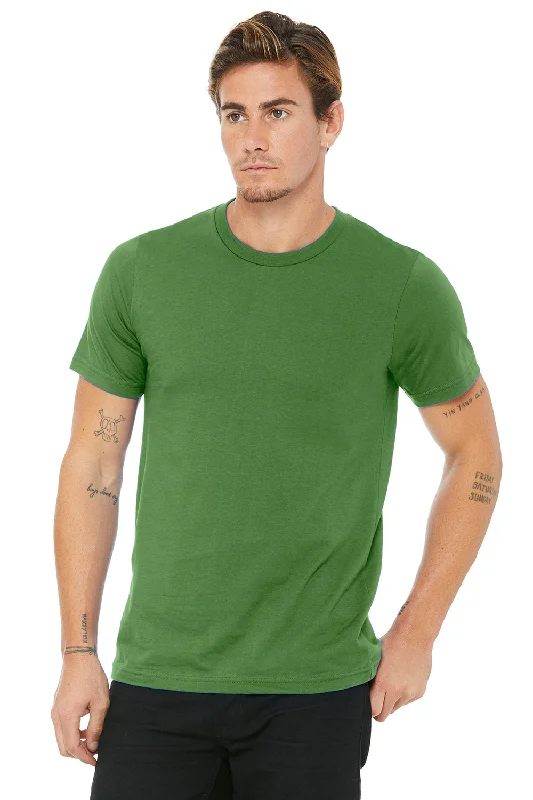 Weekend Special Bella + Canvas Mens USA Made Jersey Short Sleeve Crewneck T-Shirt - Leaf Green Weekend Special Bella + Canvas Mens USA Made Jersey Short Sleeve Crewneck T-Shirt - Leaf Green