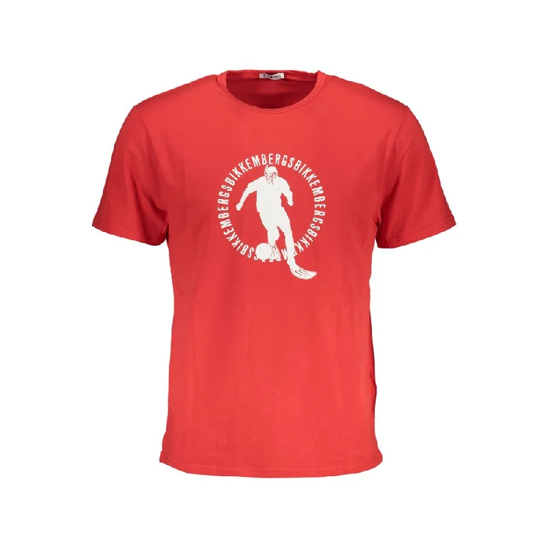 Midnight Madness Bikkembergs  Cotton Men's T-Shirt