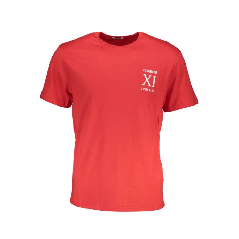 Weekend Deals That Sizzle Bikkembergs  Cotton Men's T-Shirt