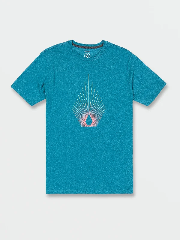 Last Chance Blister Short Sleeve Tee - Ocean Teal Heather