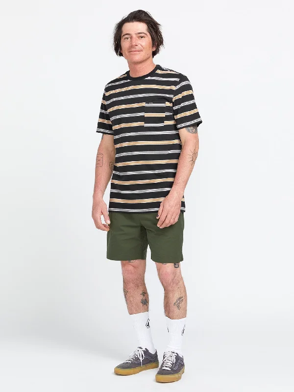 Low Cost Bongo Crew Short Sleeve Shirt - Stealth