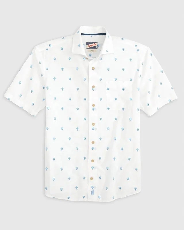 Exclusive Preview Bonnie Hangin' Out Button Up Shirt In White