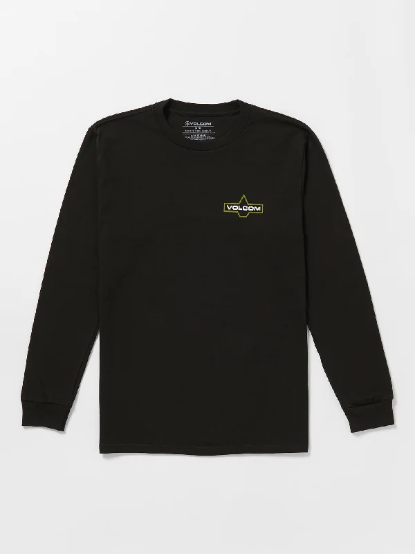 New Markdowns Branding Iron Long Sleeve Tee  - Black