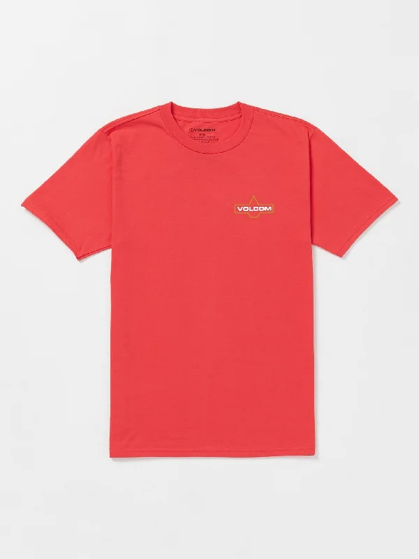 Weekend Offers That Dazzle Branding Iron Short Sleeve Tee - Flash Red