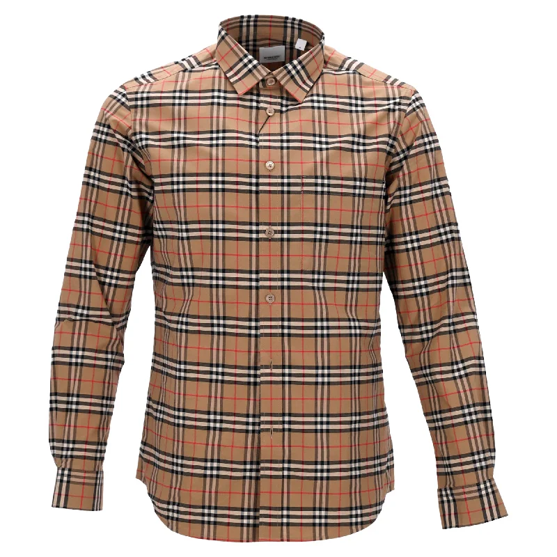 Don’t Miss Out Burberry Checked Shirt Longsleeves