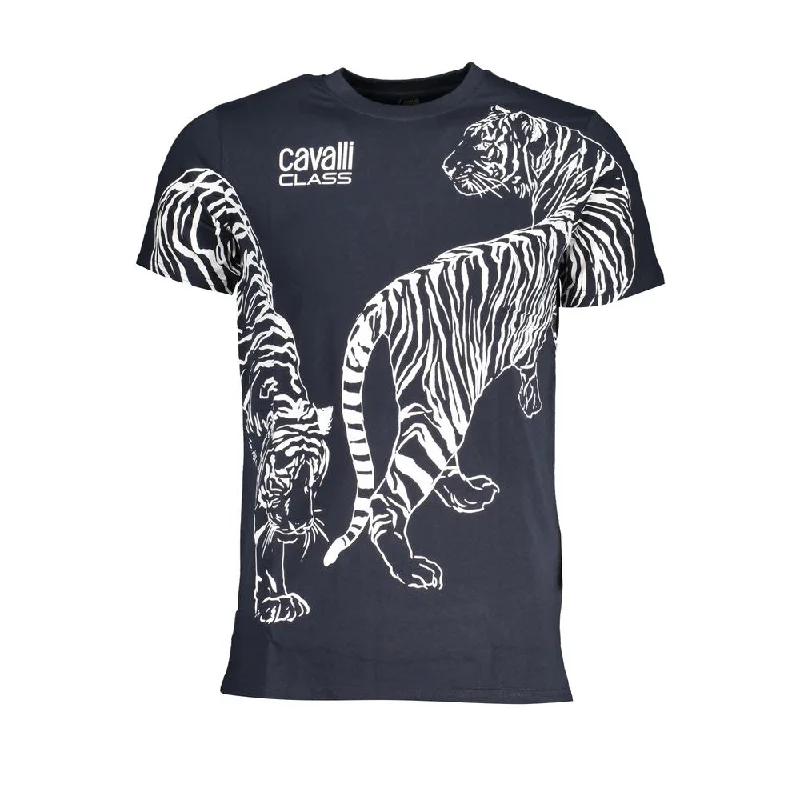 Super Bargain Cavalli Class  Cotton Men's T-Shirt