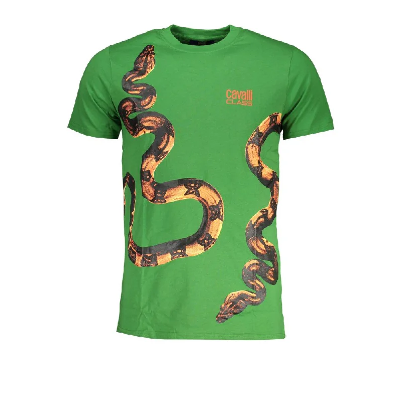 Final Clearance Cavalli Class  Cotton Men's T-Shirt
