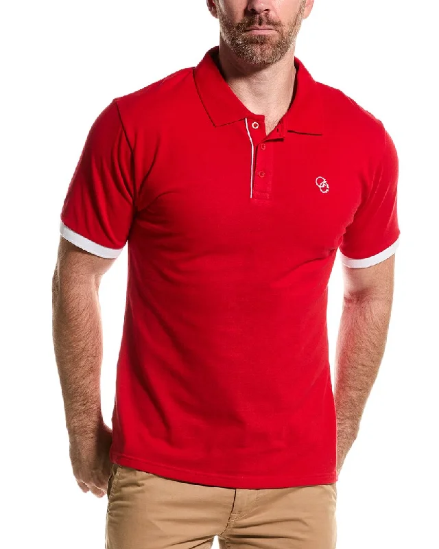 Don't Delay Cavalli Class Embroidered Logo Polo Shirt