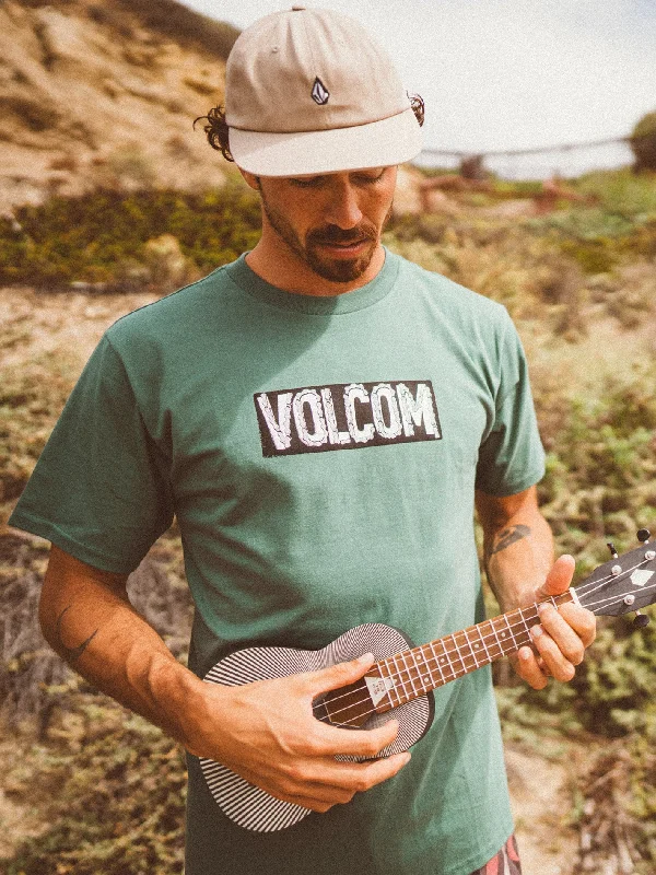 Weekend Deals That Please Chaindrive Short Sleeve Tee - Fir Green