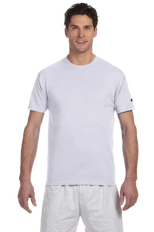 Bonus Savings Champion Mens Short Sleeve Crewneck T-Shirt - Ash Grey