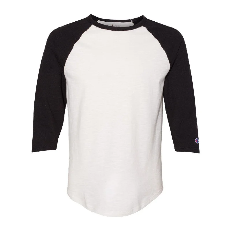 Huge Discounts Champion Premium Fashion Raglan Three-Quarter Sleeve Baseball T-Shirt Huge Discounts Champion Premium Fashion Raglan Three-Quarter Sleeve Baseball T-Shirt