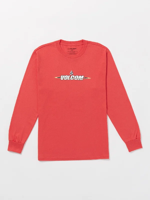 Great Deals Cheezmoso Long Sleeve Tee - Flash Red
