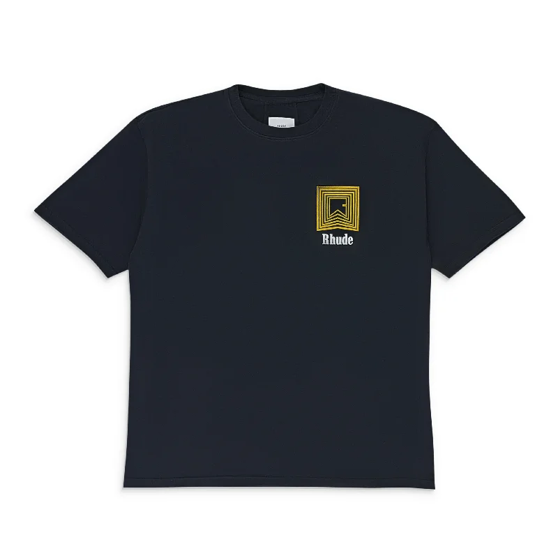 Today Only CHEVRON LOGO REPEAT TEE VINTAGE BLACK T-SHIRT