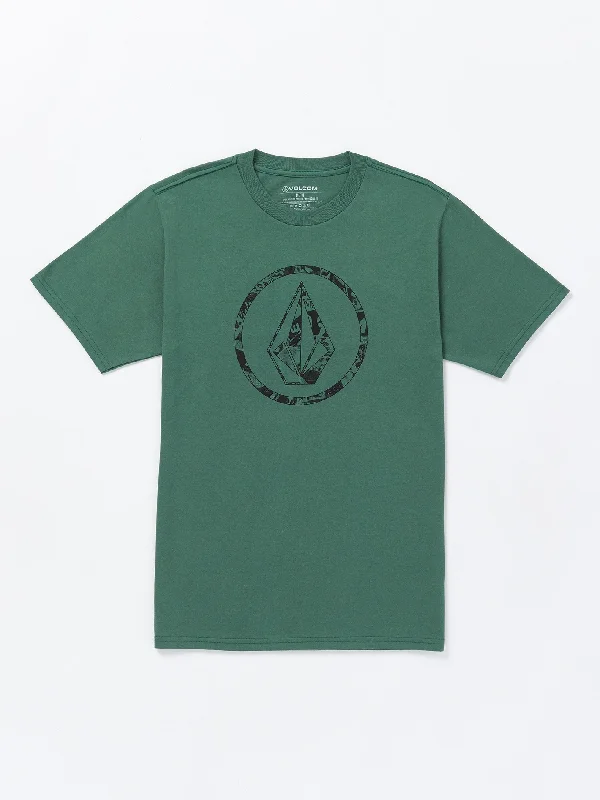 Sale Alert Circle Stone Short Sleeve Tee - Fir Green