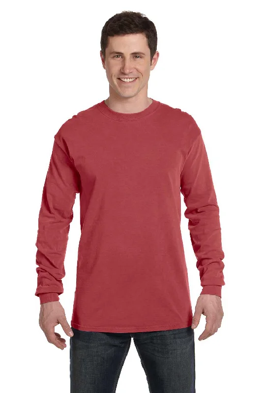 Weekend Specials You Can't Miss Comfort Colors Mens Long Sleeve Crewneck T-Shirt - Crimson Red Weekend Specials You Can't Miss Comfort Colors Mens Long Sleeve Crewneck T-Shirt - Crimson Red