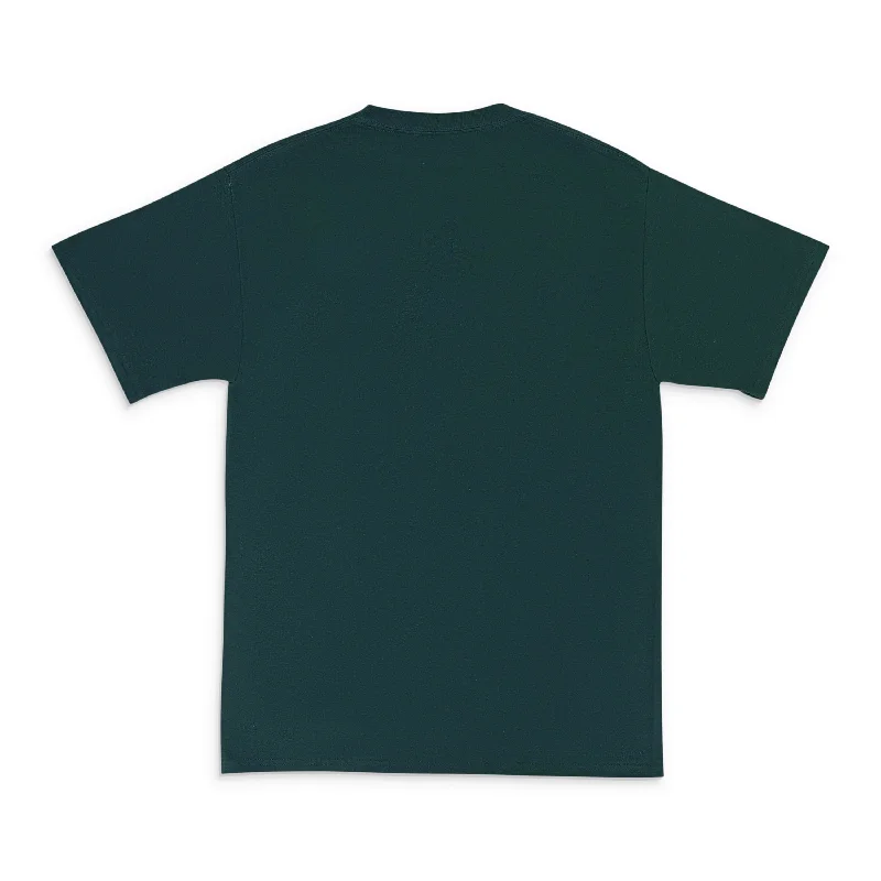 Price Slash CORE LOGO DARK GREEN T-SHIRT